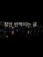 잠깐 반짝이는 글