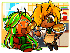 배경 있는 샘플