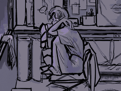 백민 같은건물출근하는컨셉아트