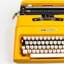 노란색타자기