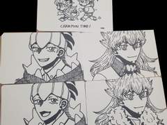 트친님들께 나눔했던 손그림