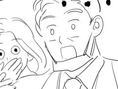 최후의 발악끝에 미인계를 시전