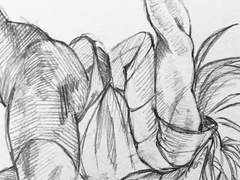 낙서는 아니고 드로잉