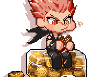 [도트] 가로우 발렌타인