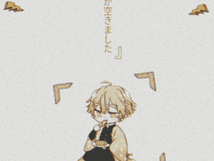 Zenitsu (데몬 슬레이어)로 그런지 효과