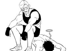 윤중청자/윤+청] 체격차