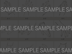 [유료소재] 손 소재 A1, A2 24종