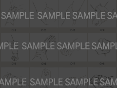 [유료소재] 손 소재 C 12종