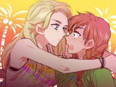 친구 여행 체크 리스트 , 5X5 팬아트