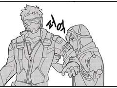 [오버워치/4컷만화/재회]#.확인사살