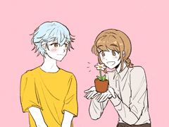 어느 꽃과 나비의 이야기