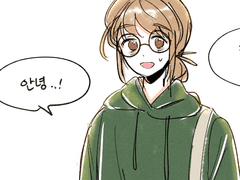 도서관의 다정한 선배님