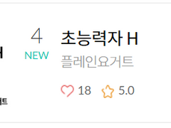 일일랭킹 4위라니!