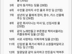 딤율 챌린지 모음