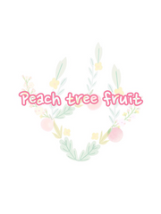 Peach tree fruit