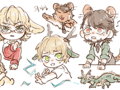 [타이바니] 호랑이+토끼+용?