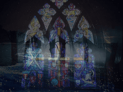 검은 개와 마리아