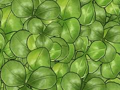 [클립스튜디오 소재] 세잎클로버(유료)