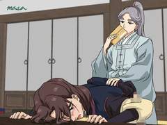 모님의 뒷계 헤더용 그림