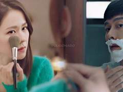 리정혁 면도해주는 윤세리