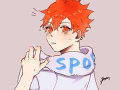 히나타 생일 그림