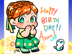 6/21 안나 아렌델 생일!!