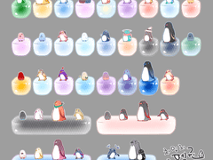 [Close] 펭귄 고정틀 커미션