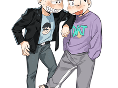 이치카라 남친셔츠와 이치마츠 단독..