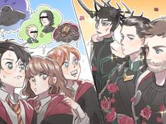 MCU(토르)x해리포터 크로스오버 모음