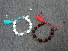 망기&무선 컨셉 원석팔찌