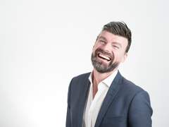 In the Channels panel, find the channel with the most contrast