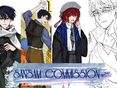 산삼 두상&SD커미션