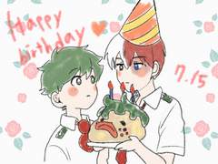 미도리야 생일축하해