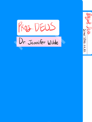 Experiment Log-Dr. J.Wilde