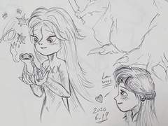 1달간의 낙서들 (1/2)