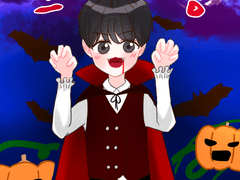 드라큘라 주제로 독자 그려봄