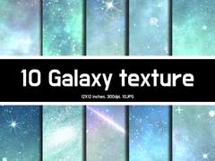 블루그린의 우주 배경 텍스쳐