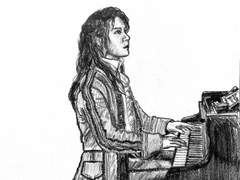 뮤지컬 인물화 그림