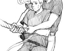 [제너레이션 킬/브랫네잇]브랫네잇봇 탐라 보고 그렸던