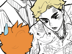 경찰 AU로 낙서 한 장