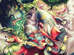 도팡일당의 습격+트리플디럭스+여왕벌님 부활 / 날조 만화 구상