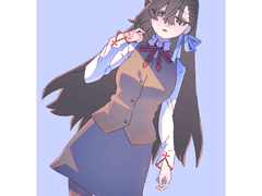 호무라바라 교복 입은 래아