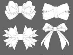 리본 브러시&이미지 소스-유료소스