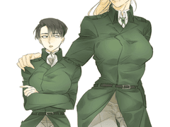 엘빈녀, 리바녀 조사병단 제복