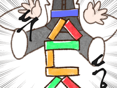 블록놀이 하는 김독자