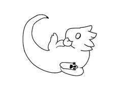 플루테일(flu tail)