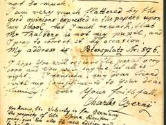 Q: 지기스문트 탈베르크(Sigismond Thalberg)는 체르니의 제자인가?