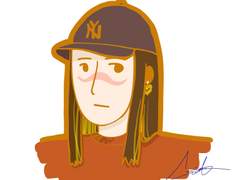 사랑하는 작가님 (디지털드로잉, 541 * 541 mm)