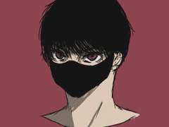 '사회적거리두기' (디지털드로잉, 180 * 180 mm)