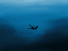 落花 : 떨어지는 꽃